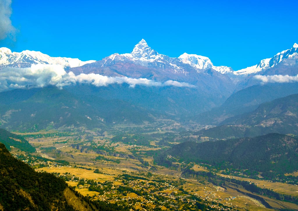Pokhara a popular tourist destination