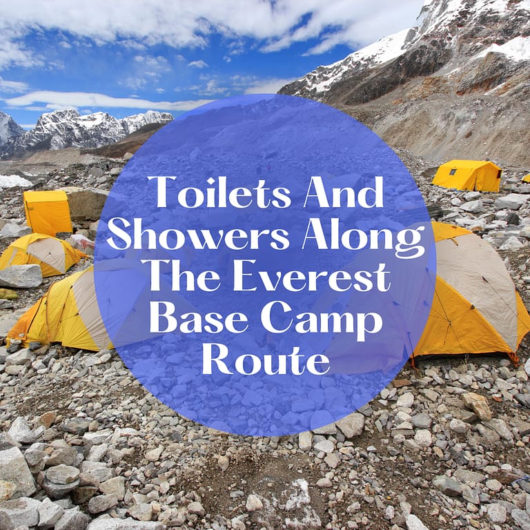 toilets in everest base camp trek